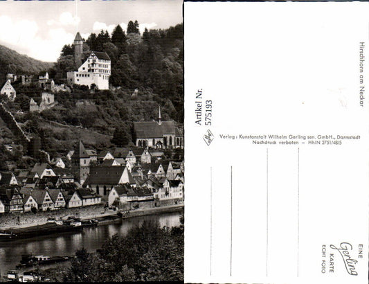 575193,Hirschhorn a. Neckar Ansicht