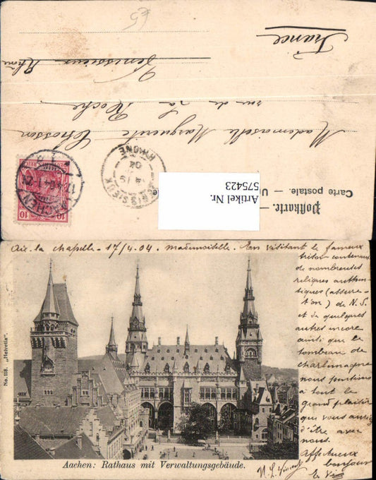 575423,Aachen Rathaus m. Verwaltungsgebäude