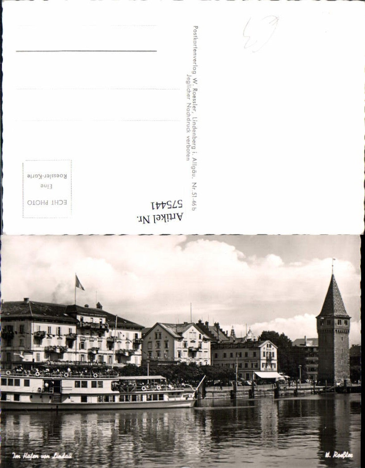 575441, Photo Ak Lindau Lake Constance Harbor Ship Steamer