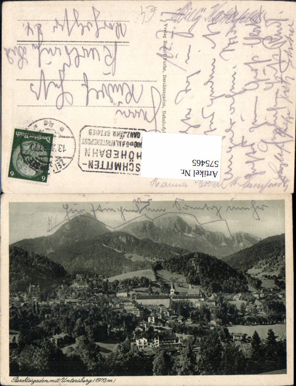 575465,Berchtesgaden m. Untersberg