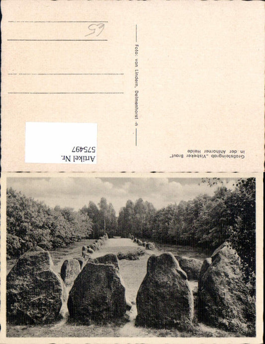 575497,Wildeshausen Visbeker Braut Großsteingrab Ahlhorner Heide