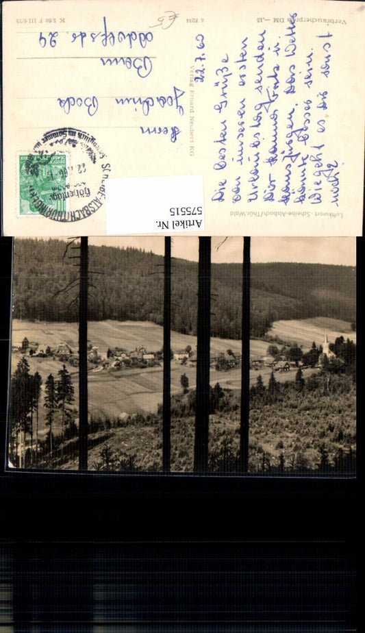 575515,Scheibe-Alsbach Neuhaus am Rennweg Ansicht