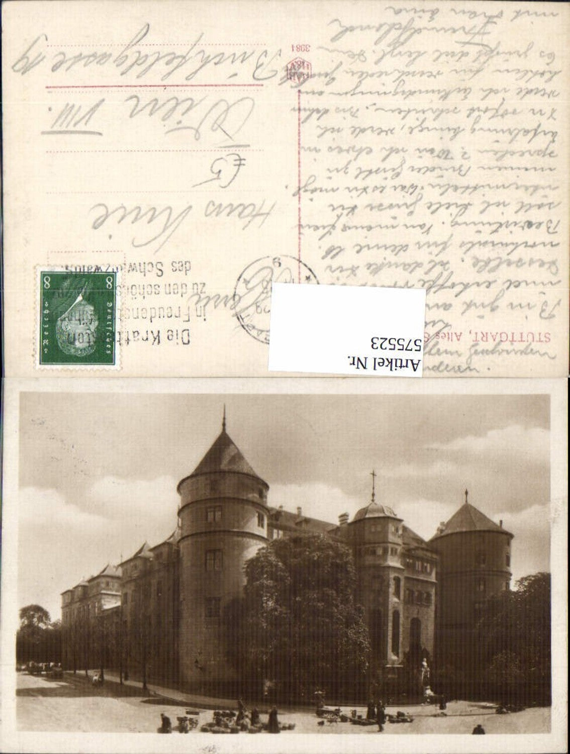 575523, Stuttgart Old Castle