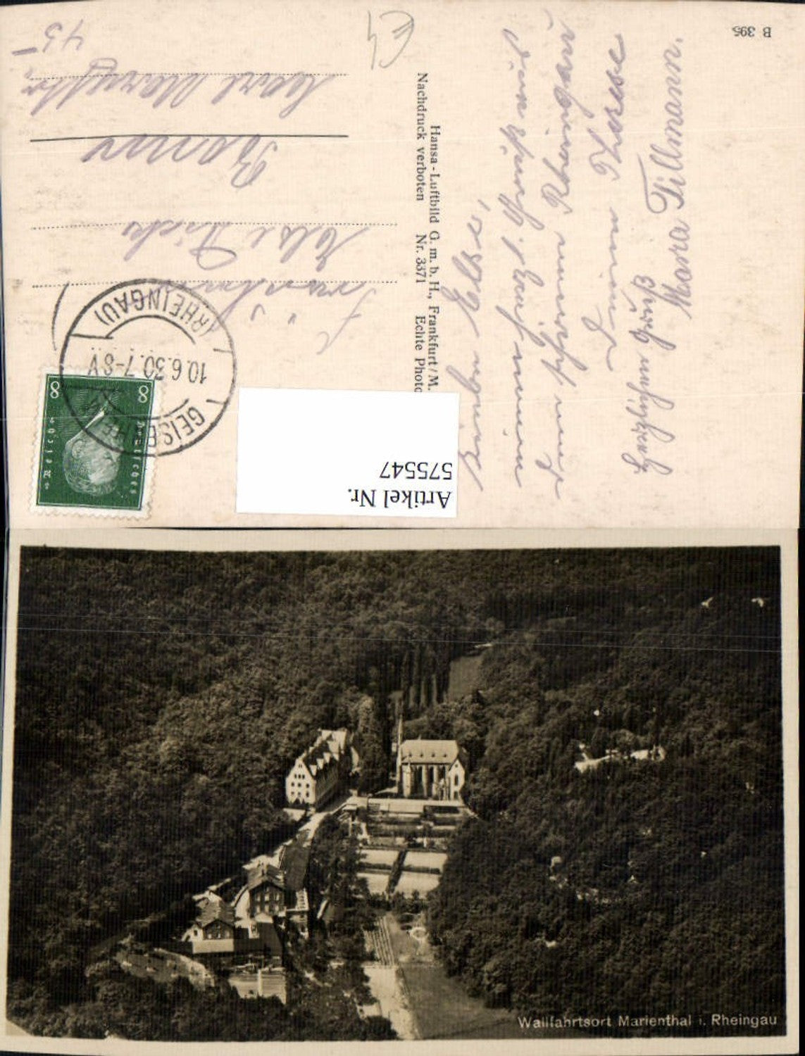 575547,Geisenheim Marienthal i. Rheingau Klosterkirche