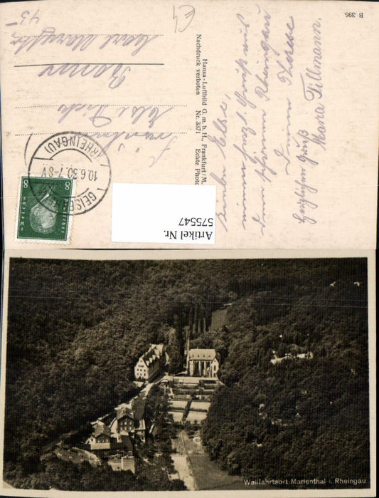 575547,Geisenheim Marienthal i. Rheingau Klosterkirche