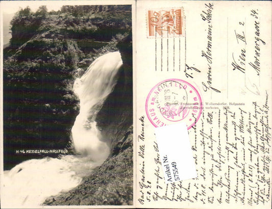 575549,Kesselfall Wasserfall b. Badgastein Bad Gastein Kaprun