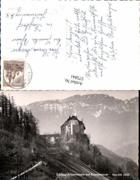 575841,Schloss Altpernstein bei Micheldorf an der Krems