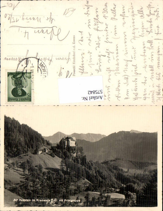 575842,Schloss Altpernstein bei Micheldorf an der Krems Kremstal