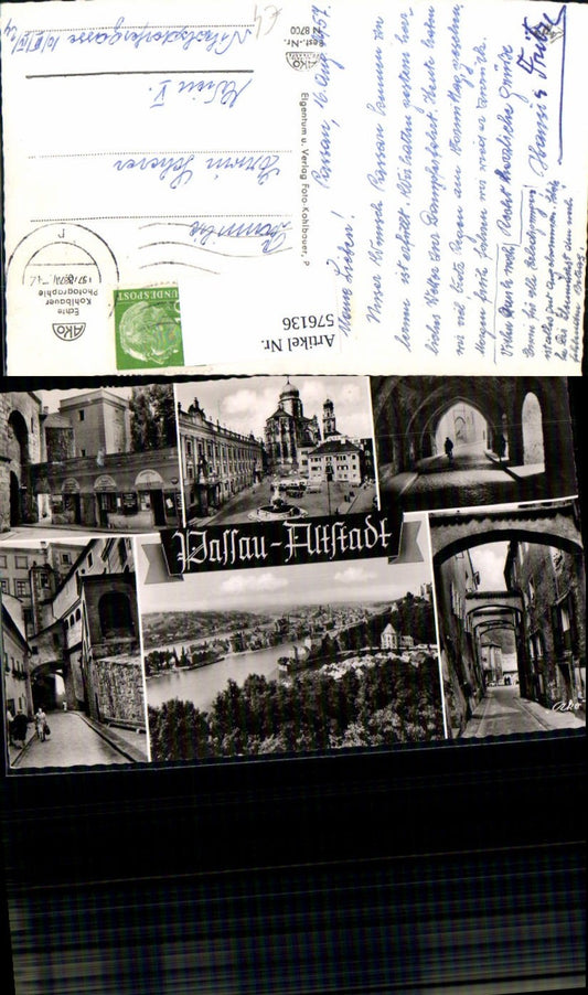 576136, Multi-image Ak Passau Old Town