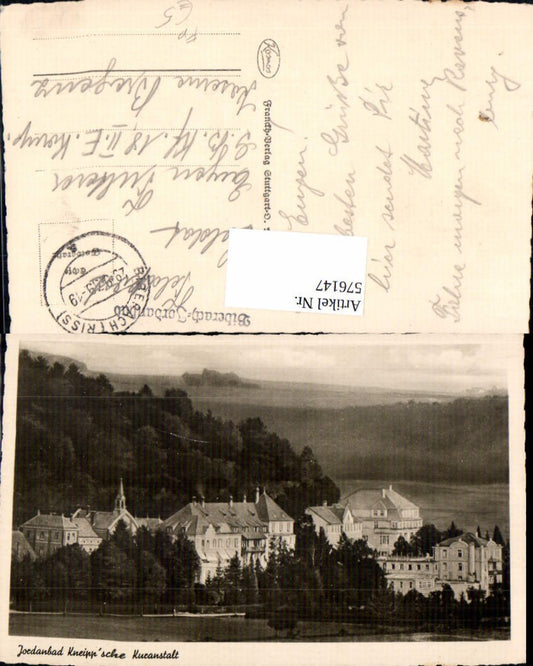 576147, Biberach an der Riß Jordanbad Kuranstalt Feldpost Kaserne Bregenz