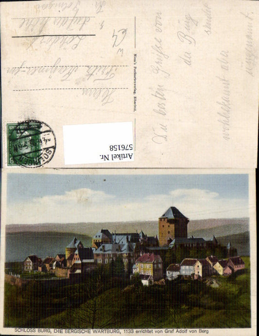 576158,Solingen Schloss Burg