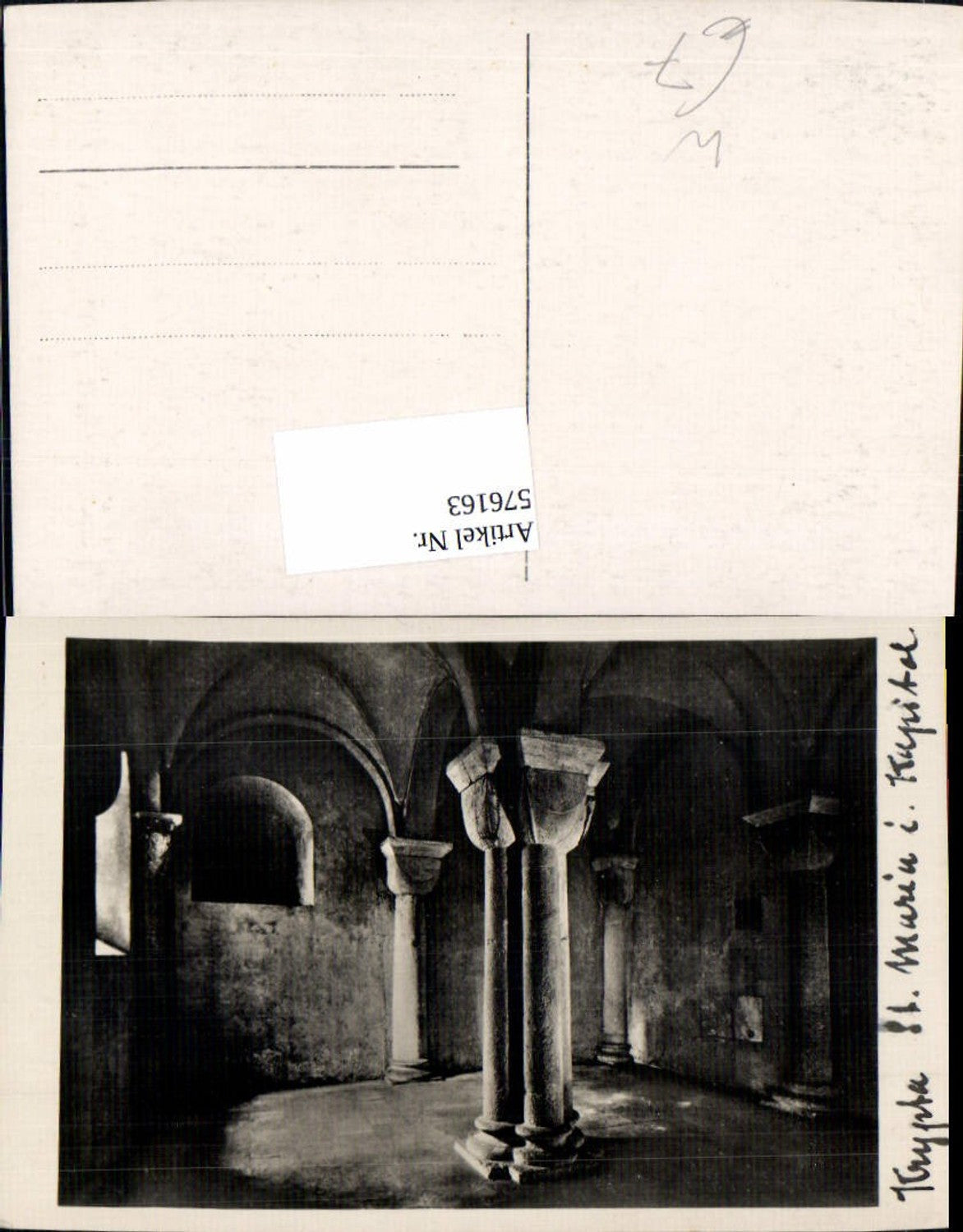 576163,Foto Ak Köln  St. Maria im Kapitol Krypta