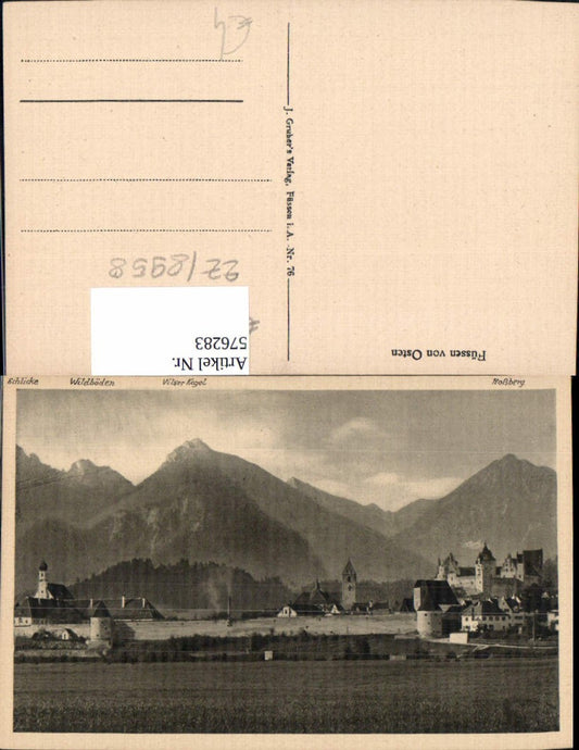 576283, Füssen v. Osten