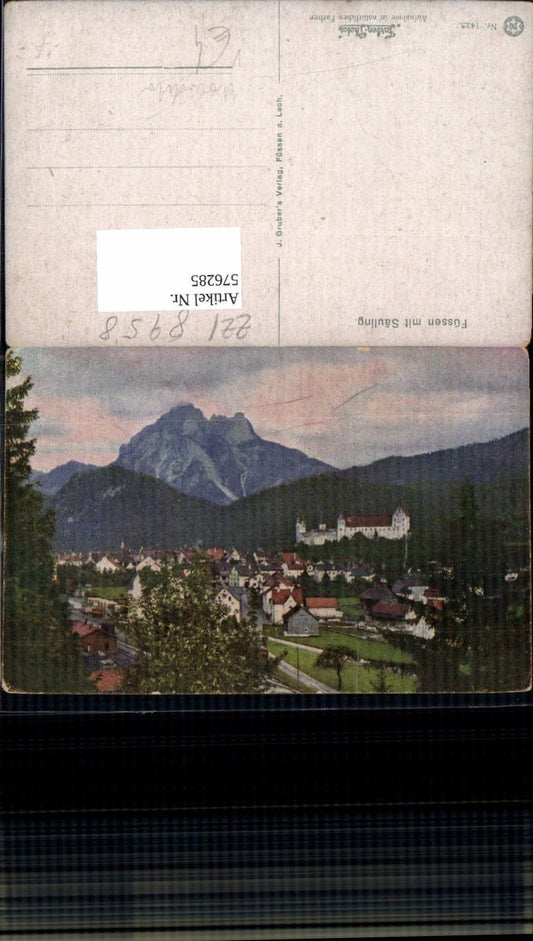 576285, Füssen m. Säuling pub Novolito 1425