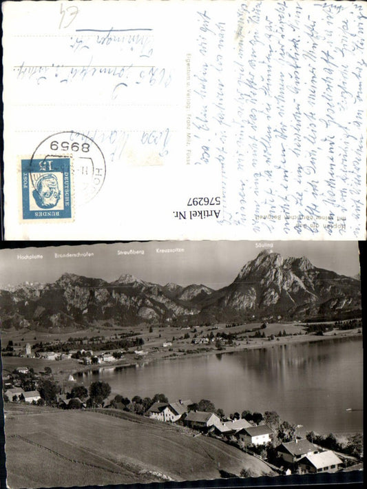 576297, Photo Ak Hopfen am See Füssen