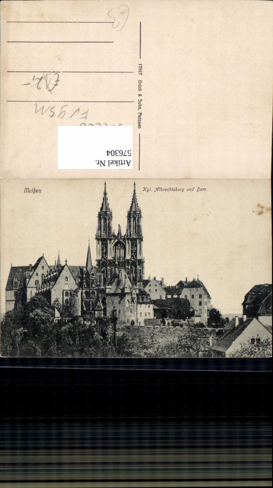 576304,Meißen Albrechtsburg u. Dom