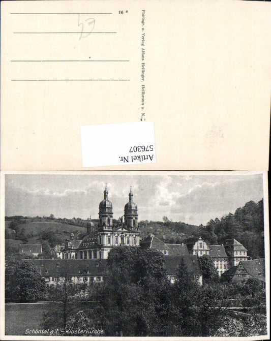 576307, Schöntal Schöntal Monastery