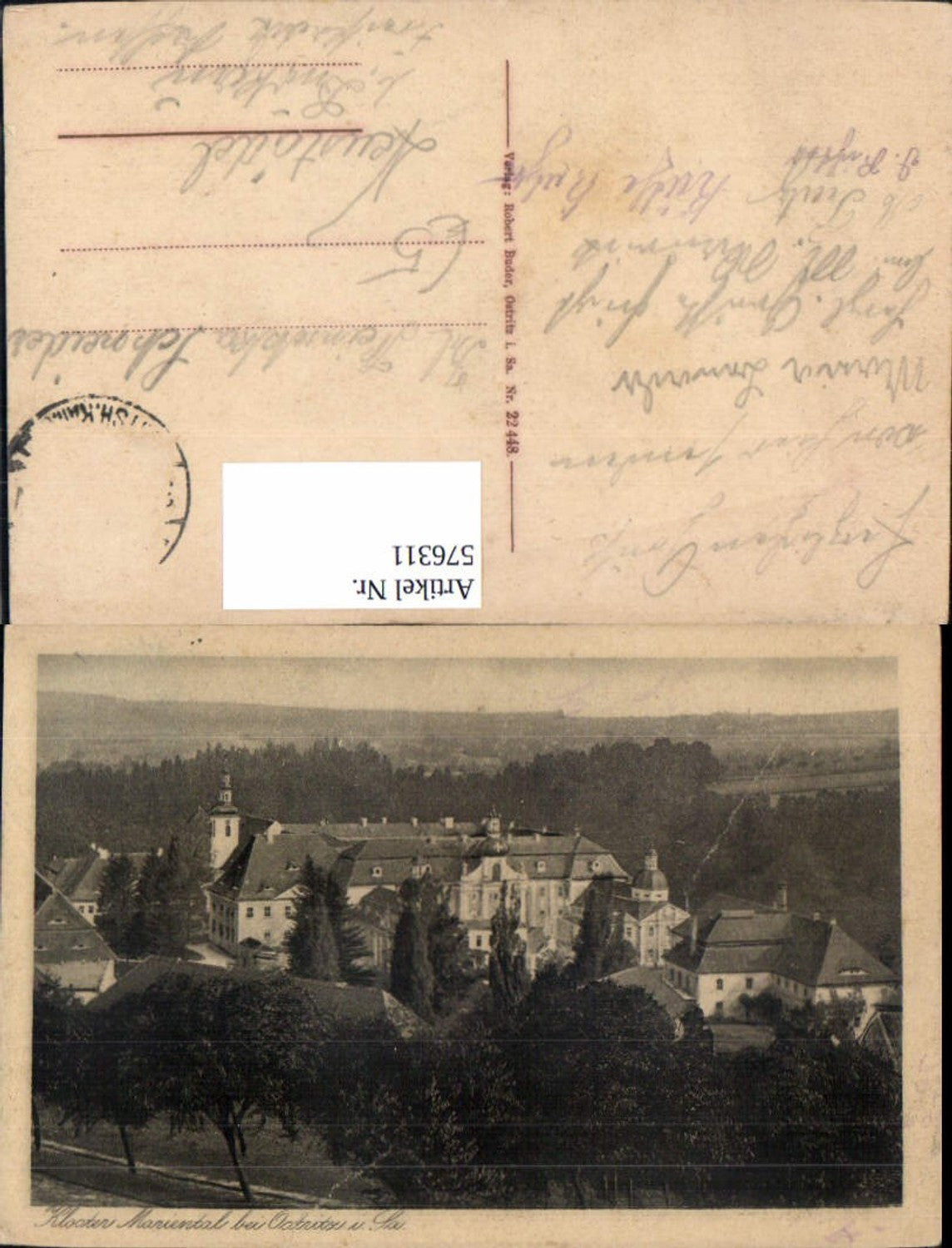 576311, Mariental Monastery b. Ostritz