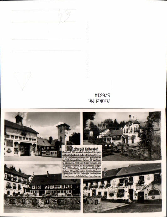 576314,Mehrbild Ak Klostergut Rettershof Fischbach Kelkheim Taunus