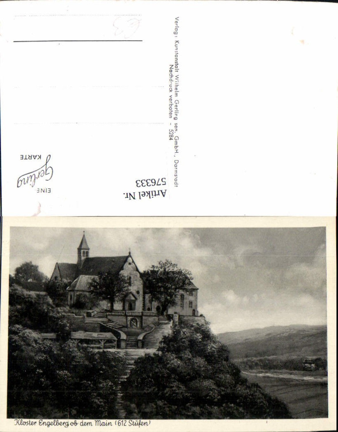 576333, Großheubach Kloster Engelberg ob dem Main