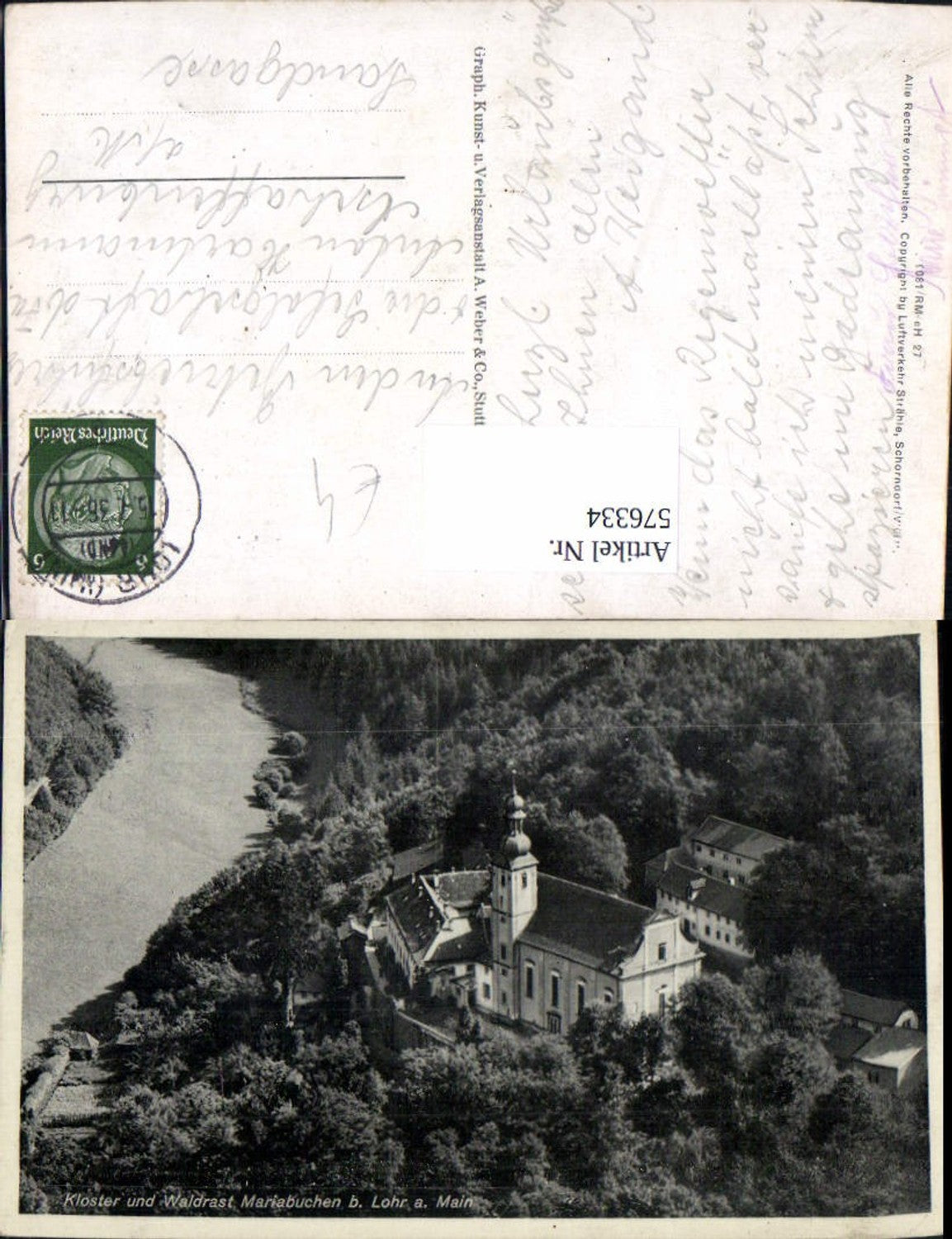 576334, Monastery and Forest Rest Mariabuchen near Lohr am Main