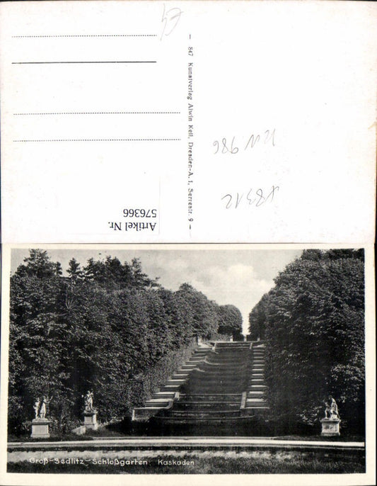 576366,Großsedlitz Heidenau Schloss Schlossgarten Kaskaden