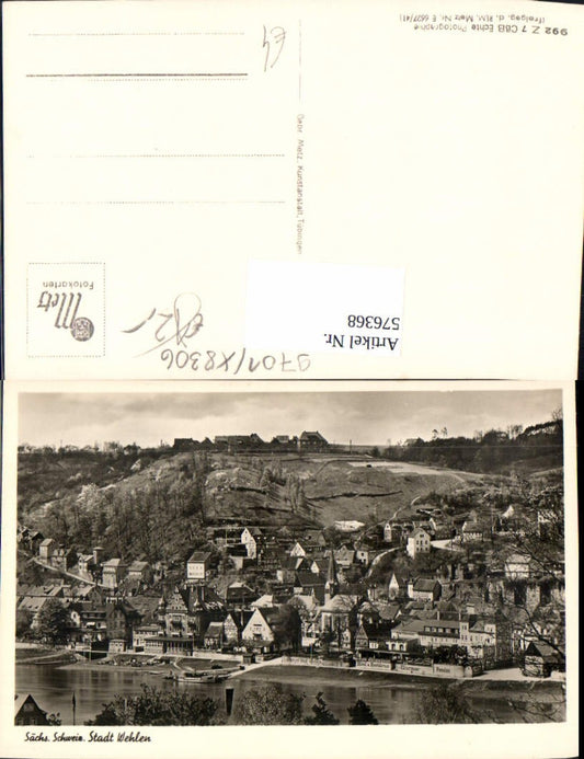 576368,Foto Ak Wehlen Sächs. Schweiz
