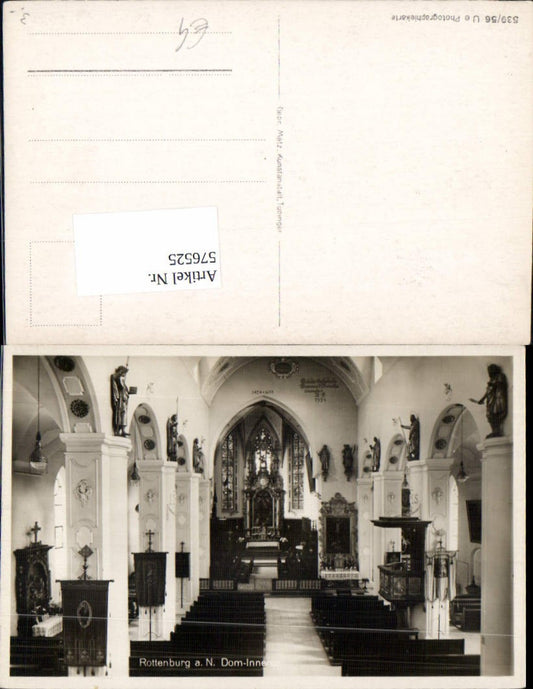 576525, Rottenburg am Neckar Cathedral Interior