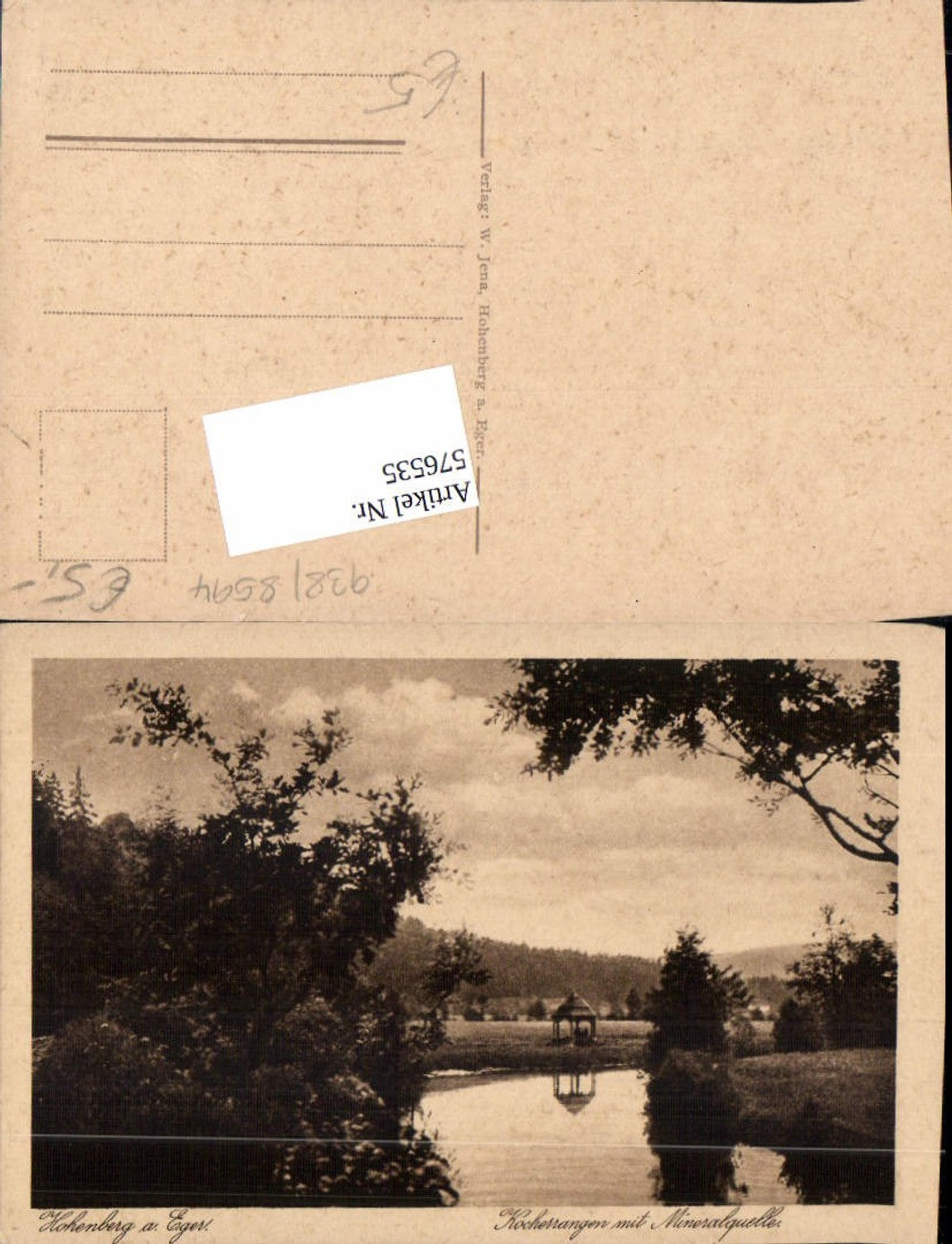 576535, Hohenberg an der Eger. Kocherrangen with mineral spring