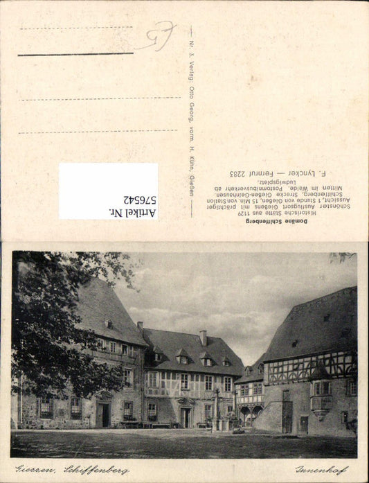 576542,Giessen Schiffenberg Innenhof
