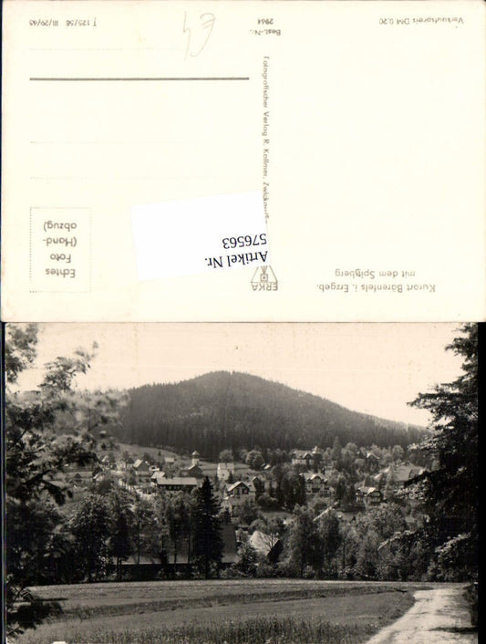 576563,Kurort Bärenfels im Erzgebirge mit dem Spitzberg