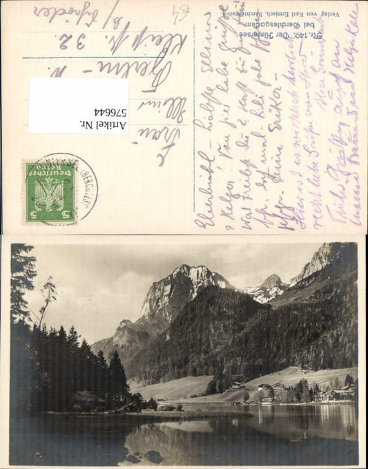 576644,Hintersee b. Berchtesgaden Ansicht