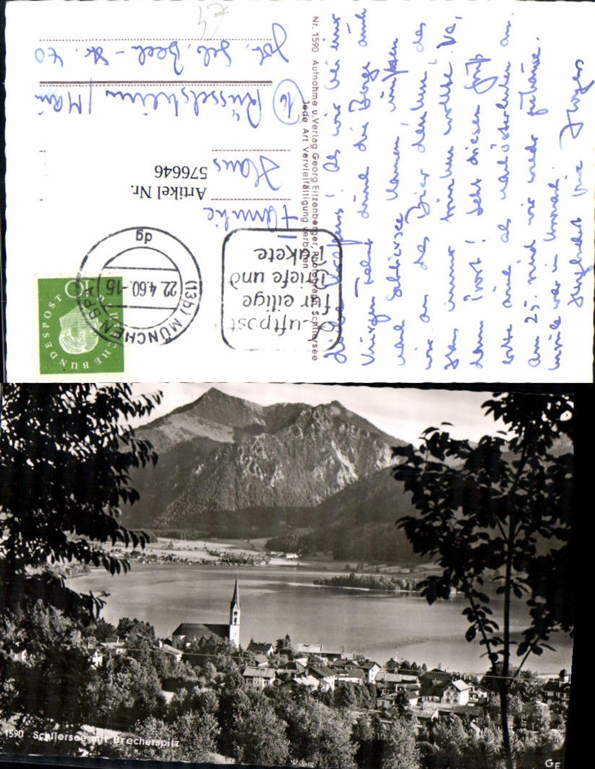 576646,Schliersee m. Brecherspitz