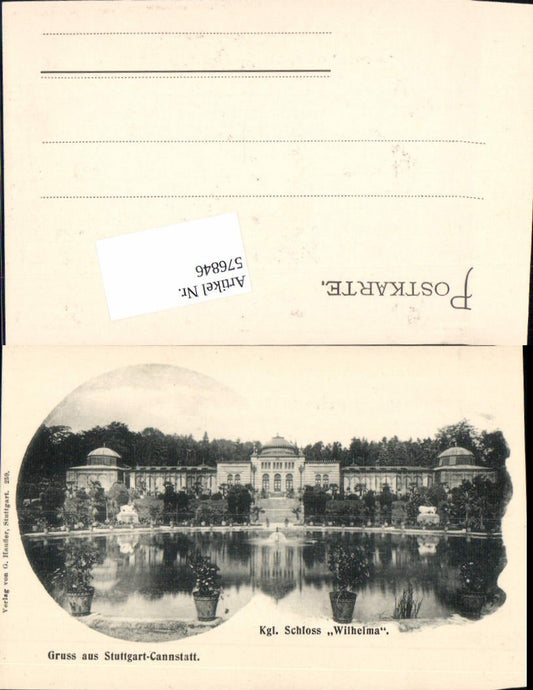 576846, Stuttgart Cannstatt Wilhelma Palace