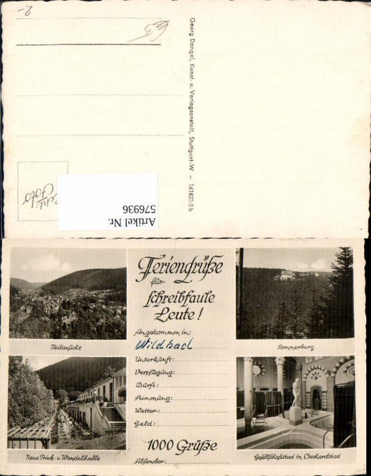 576936,Lazy Writer Bad Wildbad Sommerberg Eberhardsbad