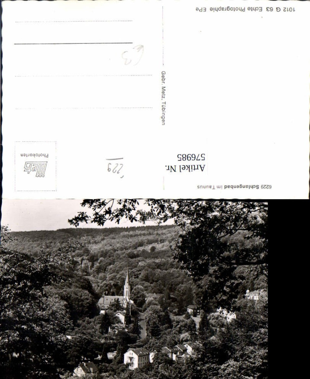 576985,Foto Ak Schlangenbad i. Taunus