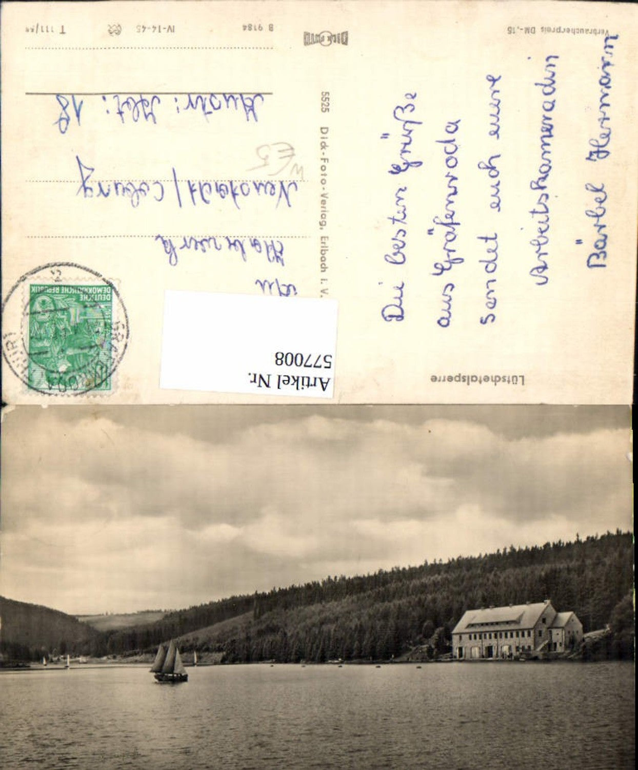577008, Lütsche Dam Lütsche Dam Frankenhain