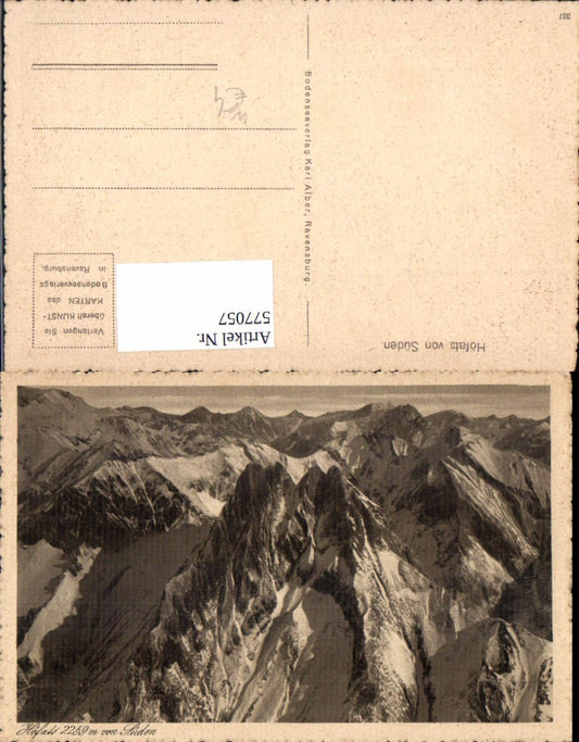 577057, Höfats v. Süden b. Oberstdorf