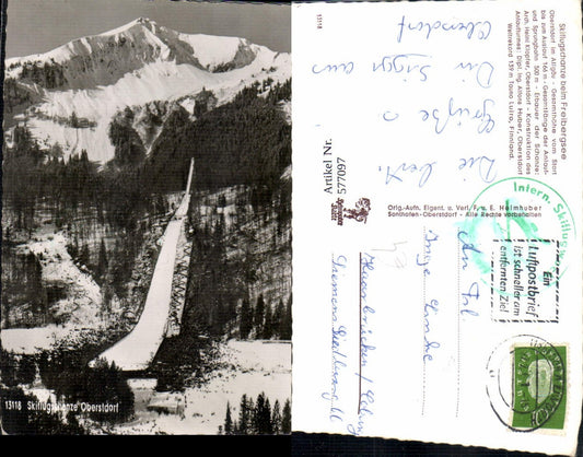 577097, Oberstdorf i. Allgäu Ski flying hill near Freibergsee Winter sports