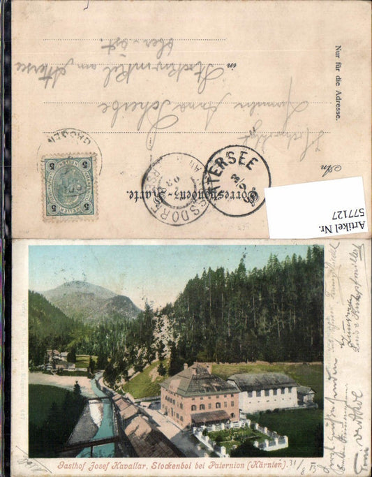 577127,Stockenboi bei Paternion Gasthof Josef Kavallar