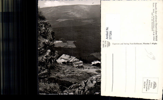 577201,Foto Ak Bayerisch Eisenstein Arberschutzhaus a. d. Gr. Arber