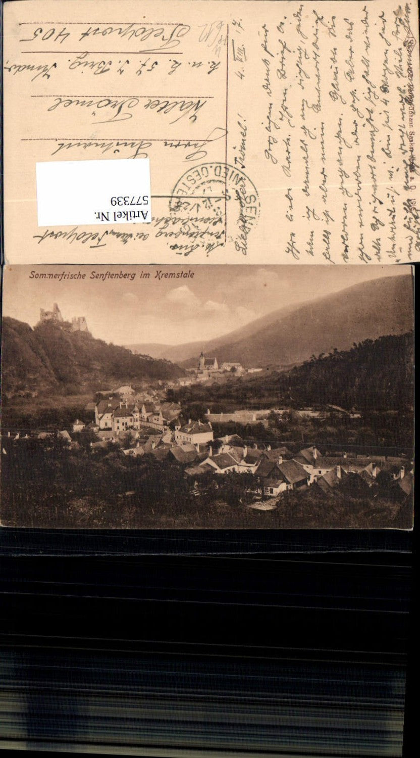 577339,Senftenberg im Kremstal Krems Feldpost