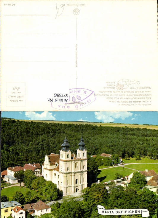 577386,Fliegeraufnahme Maria Dreieichen Horn pub Alpine Luftbild FÖ 56144