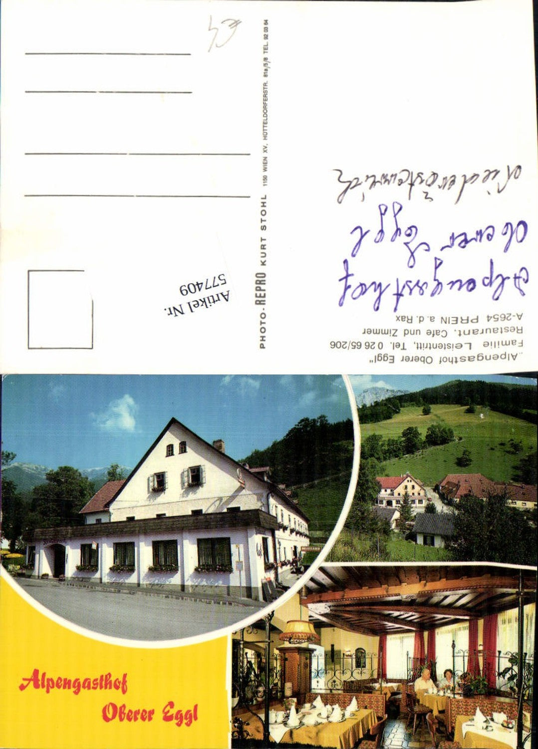 577409,Prein an der Rax Gasthaus Oberer Eggl