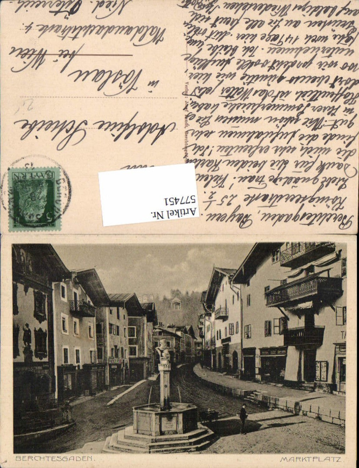 577451,Berchtesgaden Marktplatz Markt
