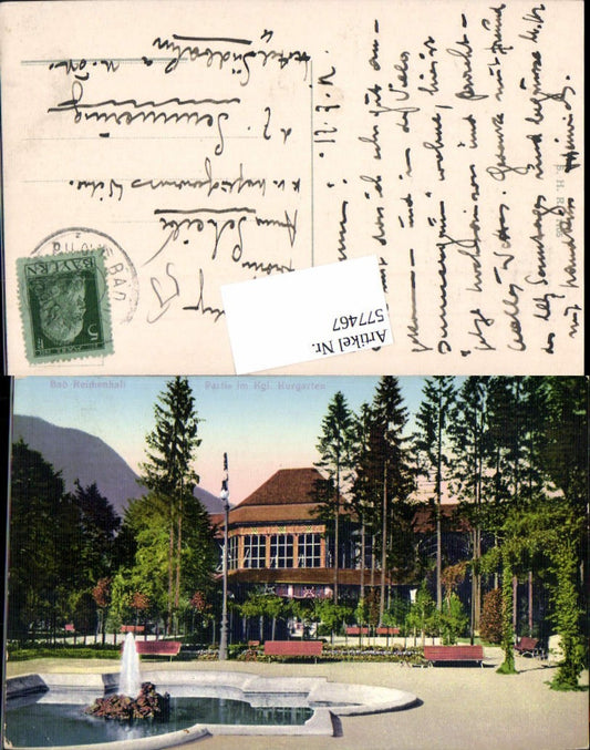 577467,Bad Reichenhall Kurgarten Partie