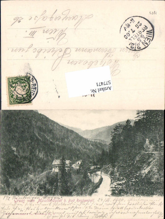 577471, Bad Reichenhall Mauthhäusel 1900