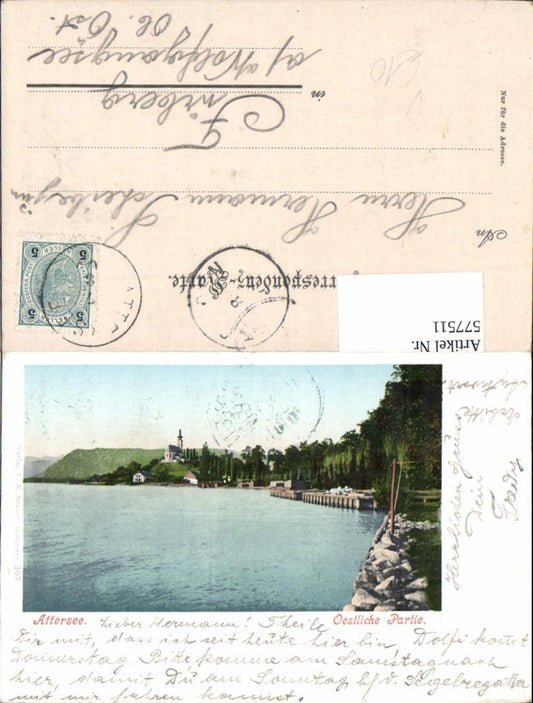 577511,Attersee Oestliche Partie pub Brandt 307