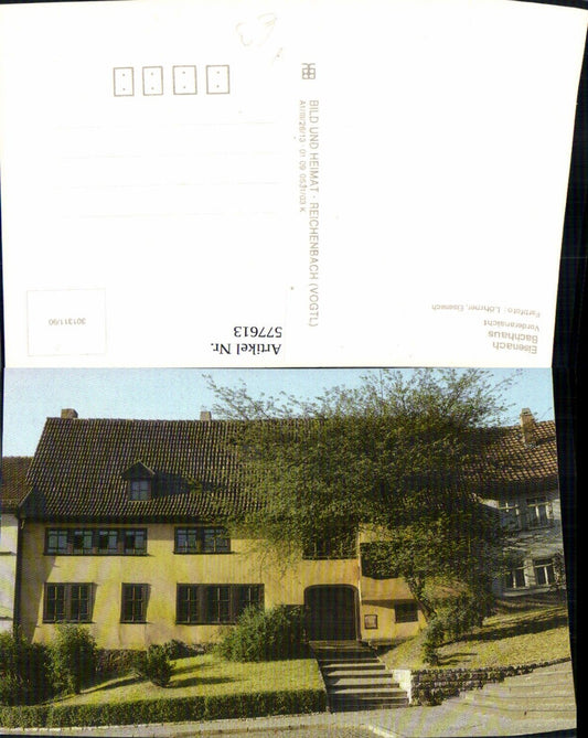 577613,Eisenach Bachhaus Vorderansicht pub VEB