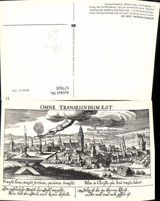 577635, Artist Ak Repro Nördlingen around 1625 Meissen Kieser's Treasure Chest